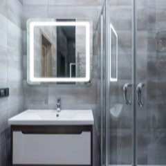 Bathroom, cleaned